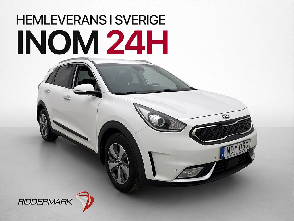 Kia Niro Hybrid 141hk Advance Plus B-Kamera Skinn Carplay