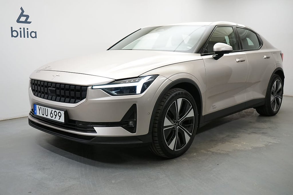 Polestar 2 Long Range Dual Motor 78kWh, Dragkrok, Elman förarstol