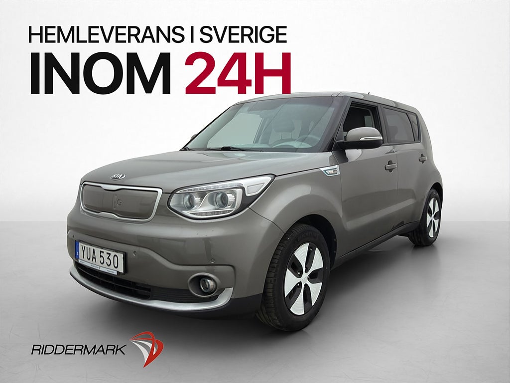 Kia Soul EV 30 kWh Kamera Navi CarPlay Rattvärme