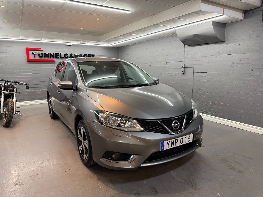 Nissan Pulsar 1.2 DIG-T 2-Brukare Lågmilare Nybesiktigad Nyservad
