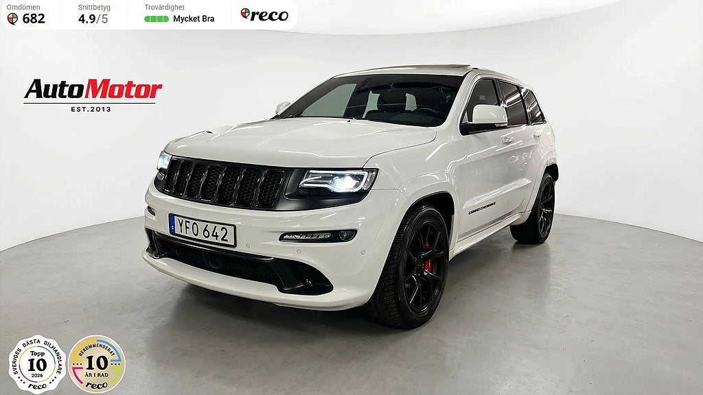 Jeep Grand Cherokee Jeep Grand Cherokee SRT 6.4 HEMI V8 4WD 468hk SV-såld SE SPEC