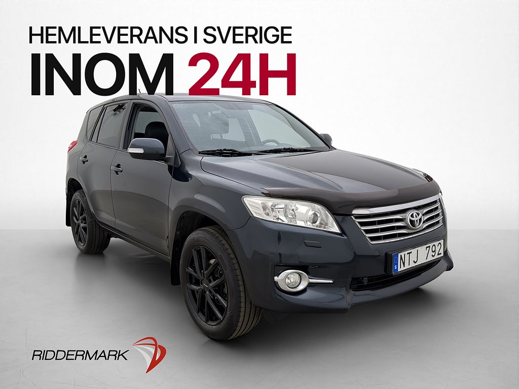 Toyota RAV4 4x4 M/K-Värmare HalvSkinn Elstol 3-Brukare