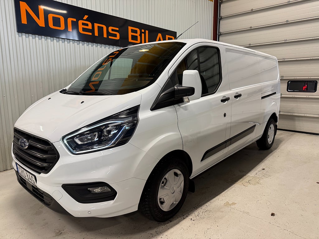 Ford transit Custom 300 2.0 130HK 2XSKJUTDÖRRAR! L2 LÅNG Euro 6