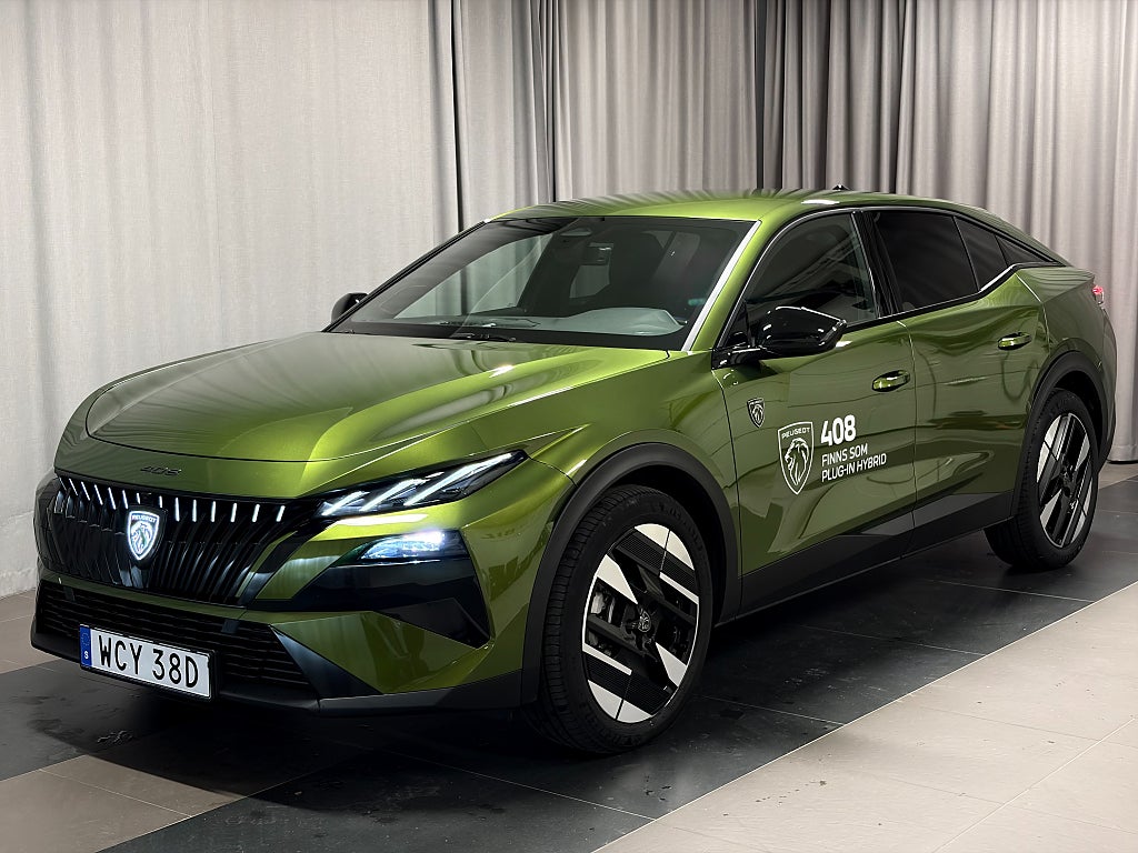 Peugeot 408 GT Hybrid AUT Demobil Inkl Dragkrok Vinterhjul