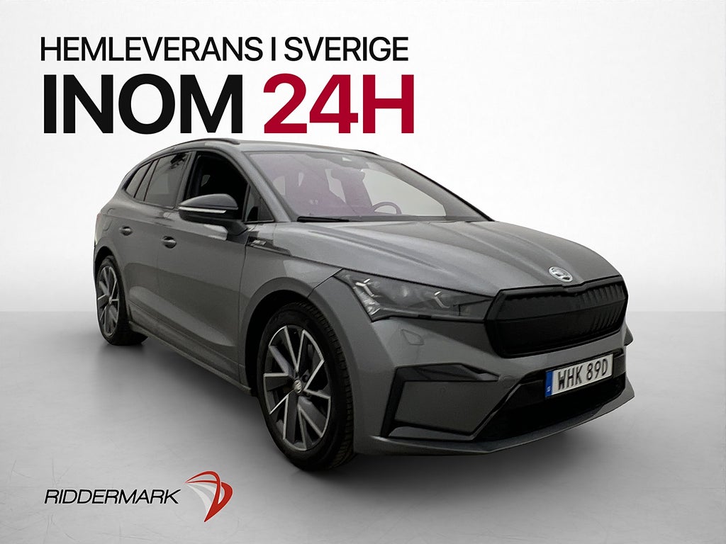 Skoda Enyaq 80x Sportline MOMS Drag 360º CarPlay Adaptiv