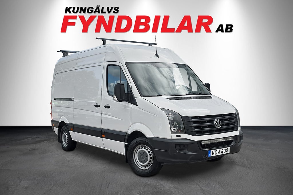 Volkswagen crafter 35 L2H3 D-Värm Drag Verk-inred Momsbil