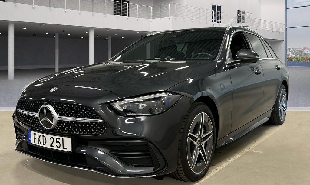 Mercedes-Benz C 300 de AMG 4MATIC Drag Värmare Elstol - bild 8