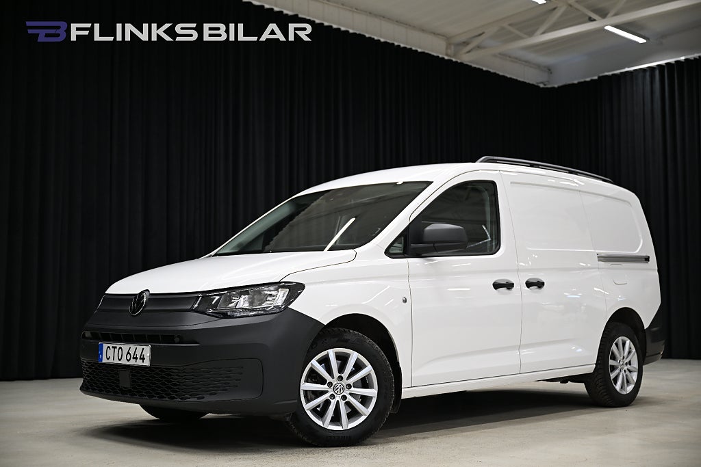 Volkswagen Caddy Maxi DSG 122HK Dubbeldörr|Drag|Värmare|M/K-Värmare|Leasbar