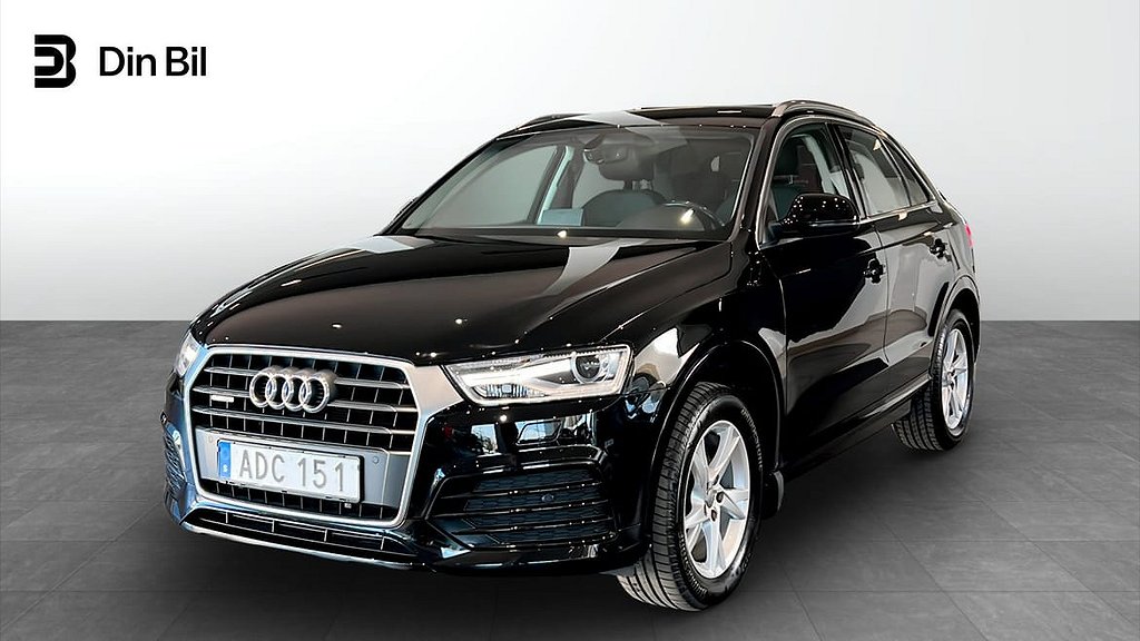 Audi Q3 2.0 TDI quattro S-tr 184HK Proline / Komfortpaket