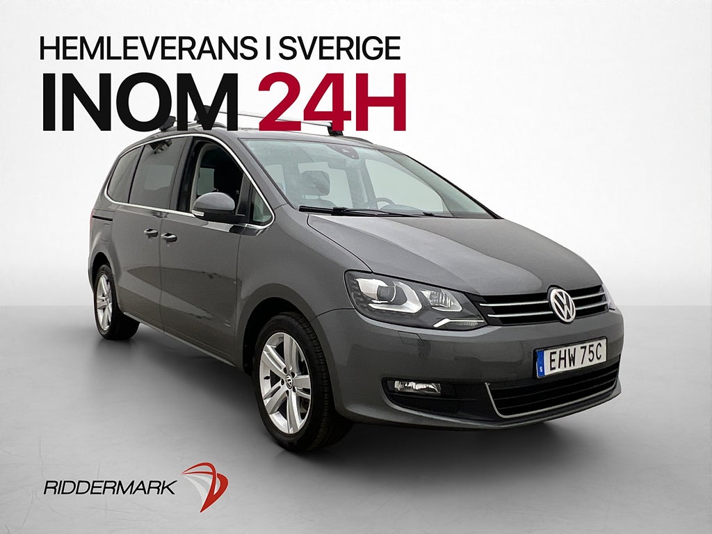 Volkswagen Sharan 1.4 TSI 7-Sits Drag P-Värm Pano En-Brukare