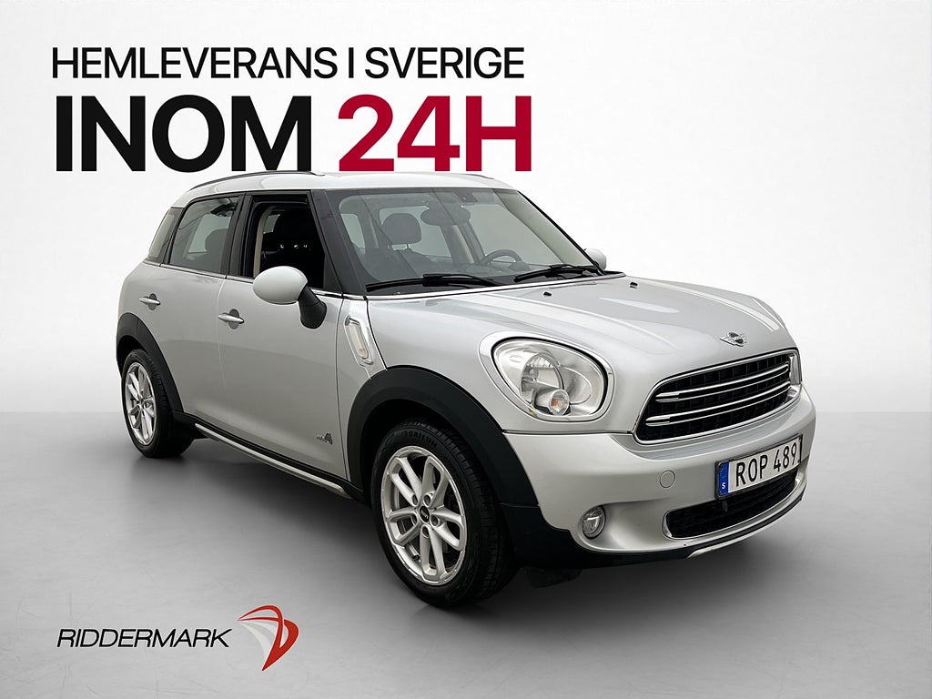 MINI Countryman D ALL4 Aut Värmare P-Sensorer Farthållare