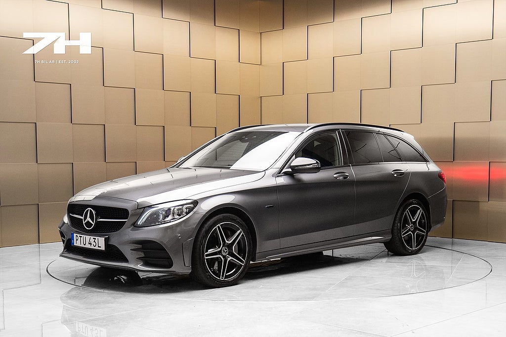 Mercedes-Benz C 300 T de AMG Night / Drag / B.Kam / Värmare / Multibeam