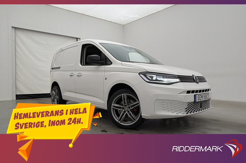 Volkswagen Caddy Cargo 2.0TDI 4M Värm B-Kamera CARPLAY Moms