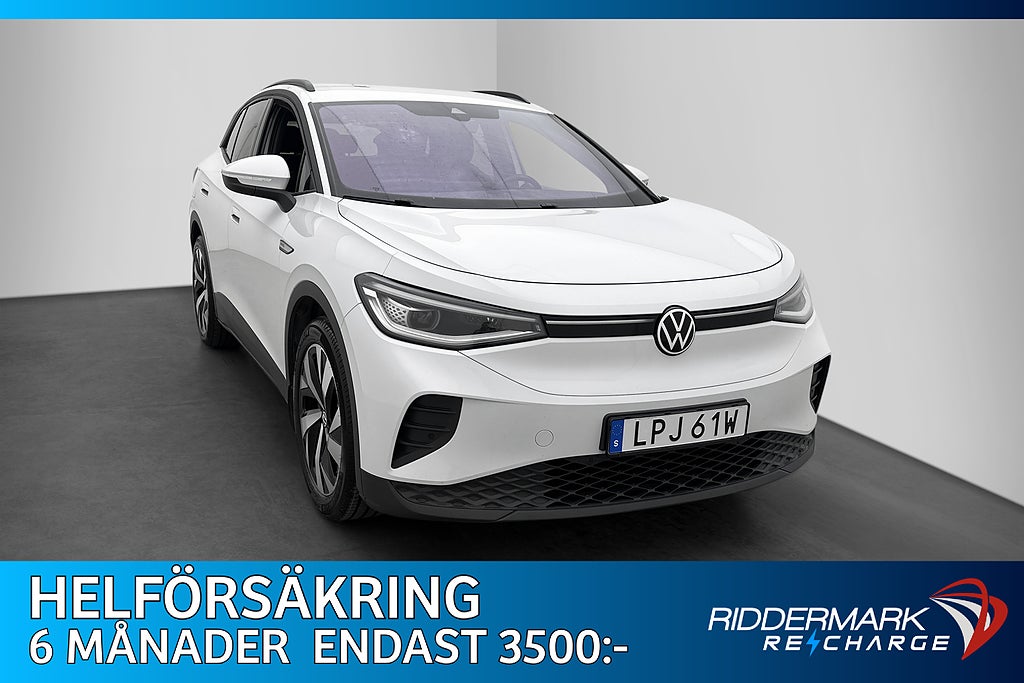 Volkswagen ID.4 Pro Performance 204hk Kamera CarPlay MOMS