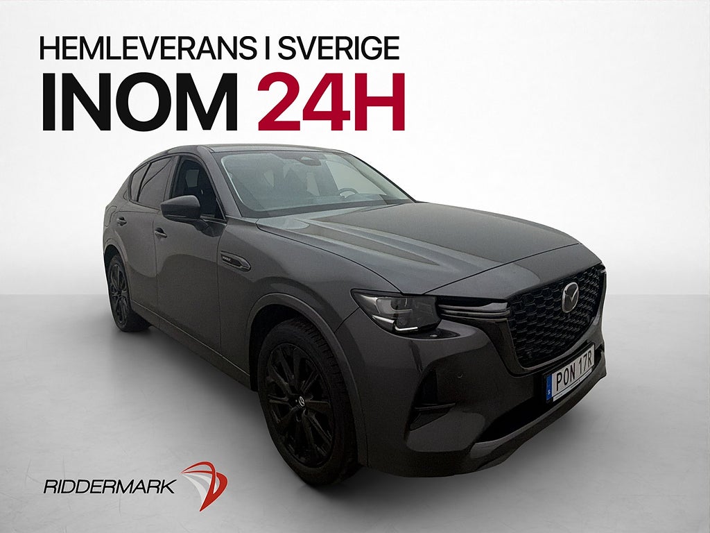 Mazda CX-60 PHEV 327hk AWD HUD BOSE 360º Adaptiv Drag