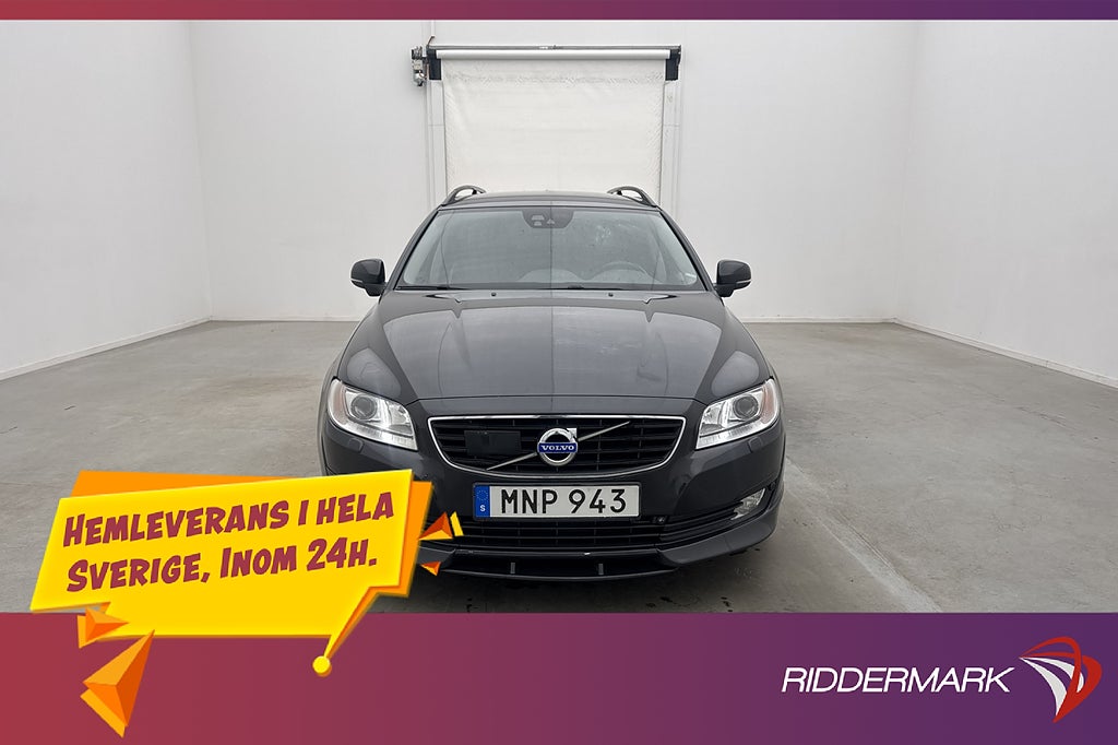 Volvo V70 D4 181hk Dynamic Edition Värmare Drag Navi