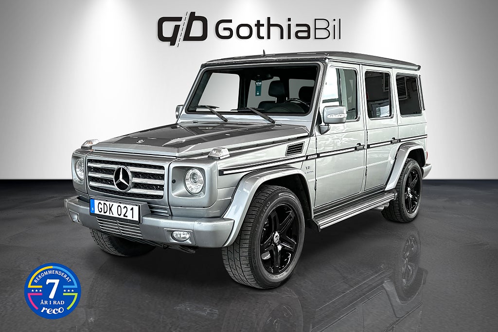 Mercedes-Benz AMG G 55 L Kompressor 507hk Sv-såld H/K Värmare Taklucka 