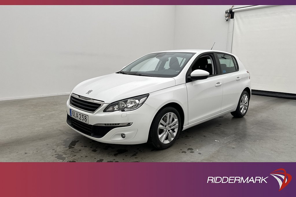 Peugeot 308 1.6 BlueHDI 120hk Active Sensorer Farthållare