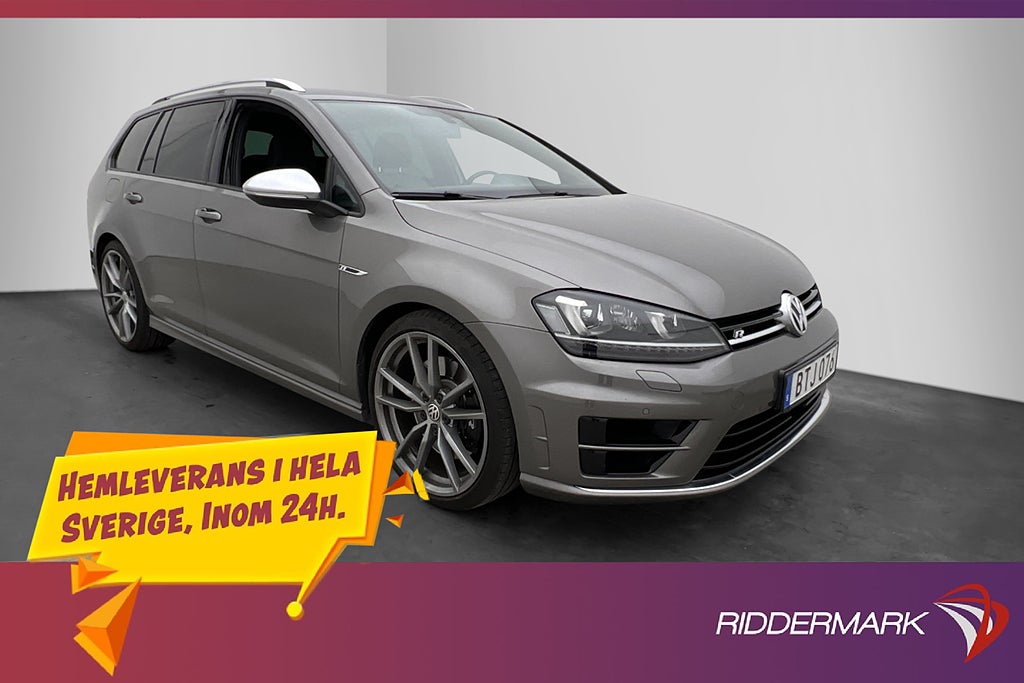 Volkswagen Golf R 4M 300hk R-Line Dynaudio Kamera Sensorer