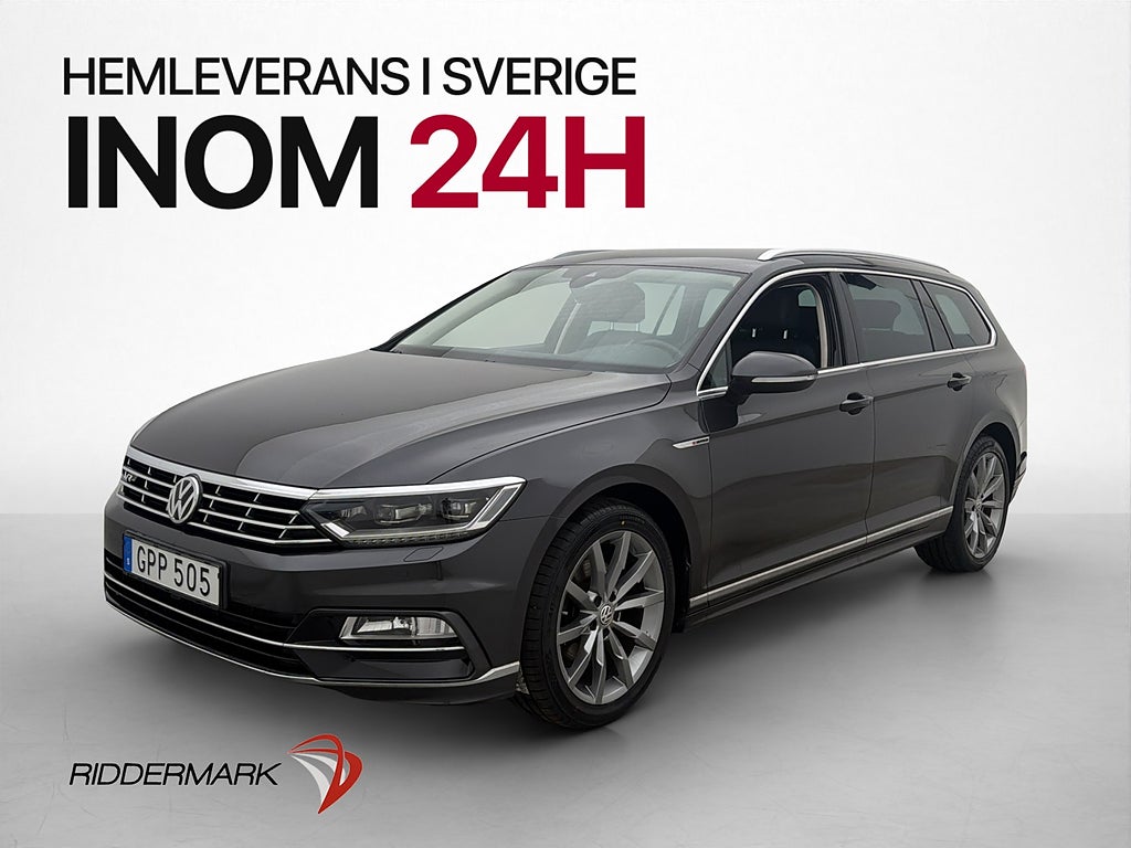 Volkswagen Passat SC 2.0 TDI 4M 190hk R line Värmare Cockpit