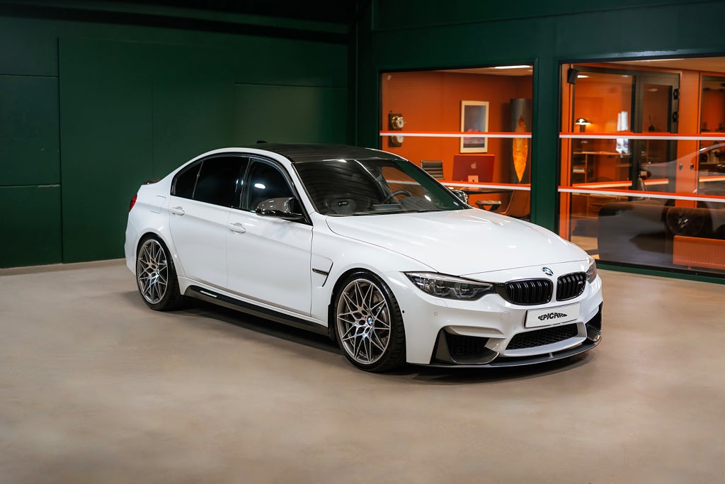 BMW M3 F80 Competition DCT 450hk / Sv-såld / H/K®  / HUD 