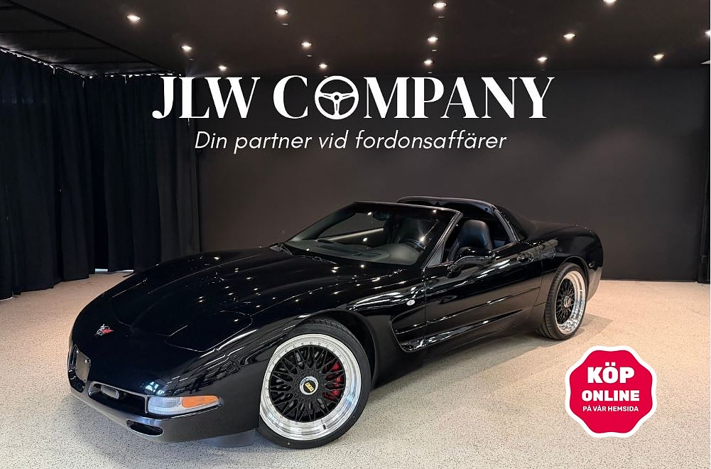 Chevrolet Corvette 5.7 V8 Hydra-Matic | Borla | Bose | 20" fälgar 
