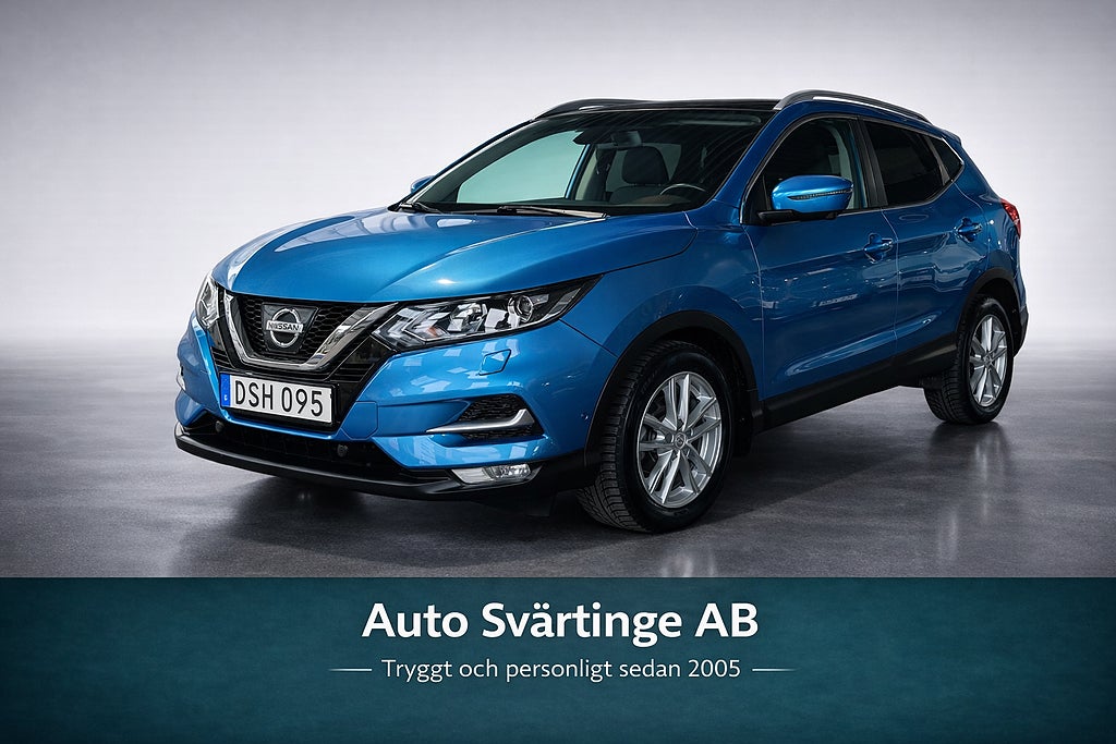 Nissan Qashqai 1.5 dCi Eu 6 (360, Glastak, Navi, Sommar & Vinterdäck)