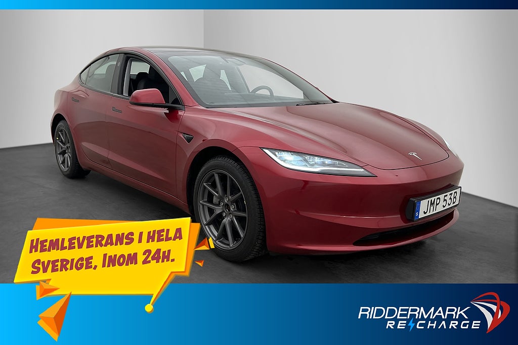 Tesla Model 3 Long Range AWD Autopilot Dragkrok Sv.Såld