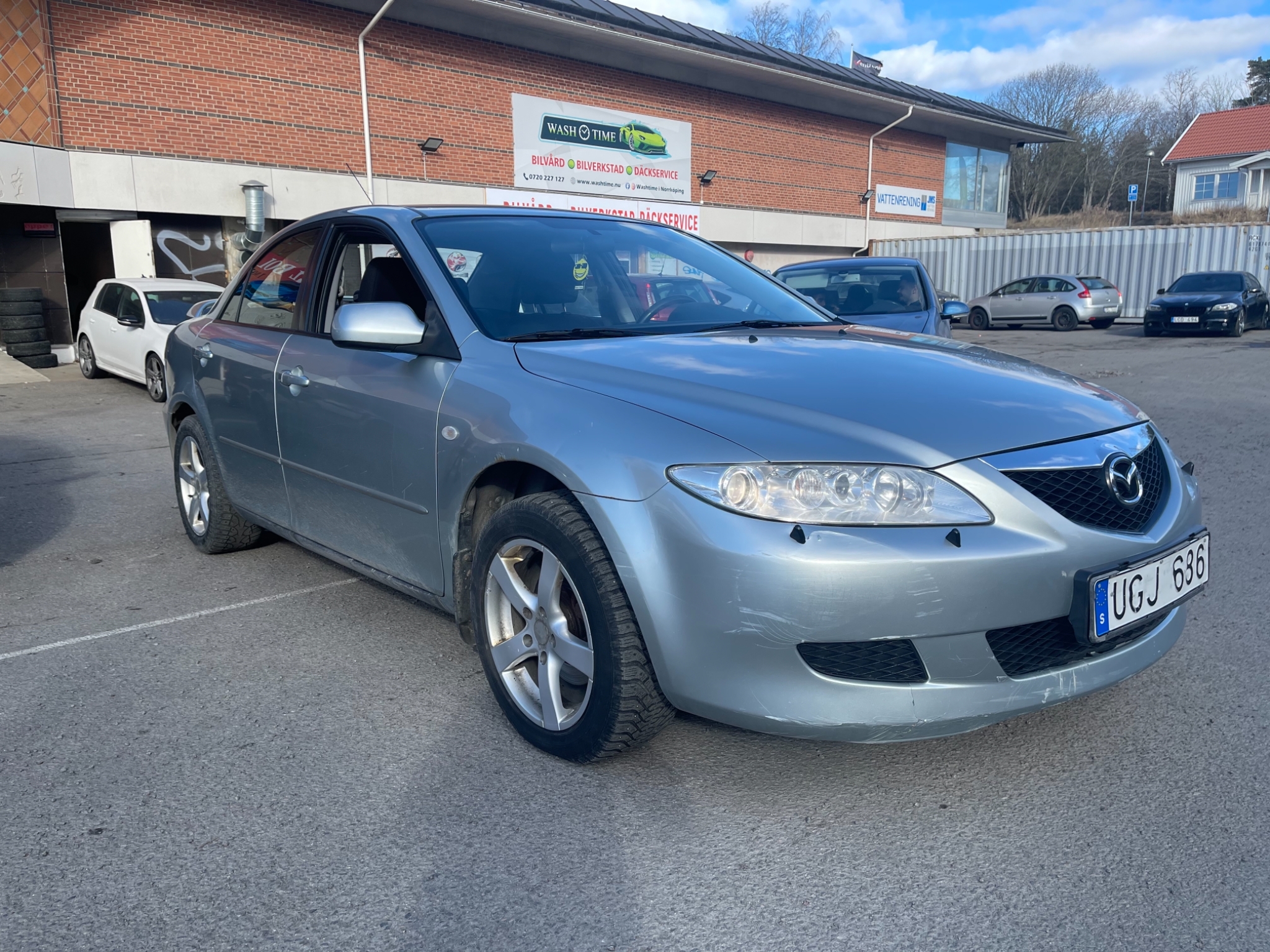 Mazda 6 Sedan 2.3 MZR Sport 1hk 2005, photo 2/23