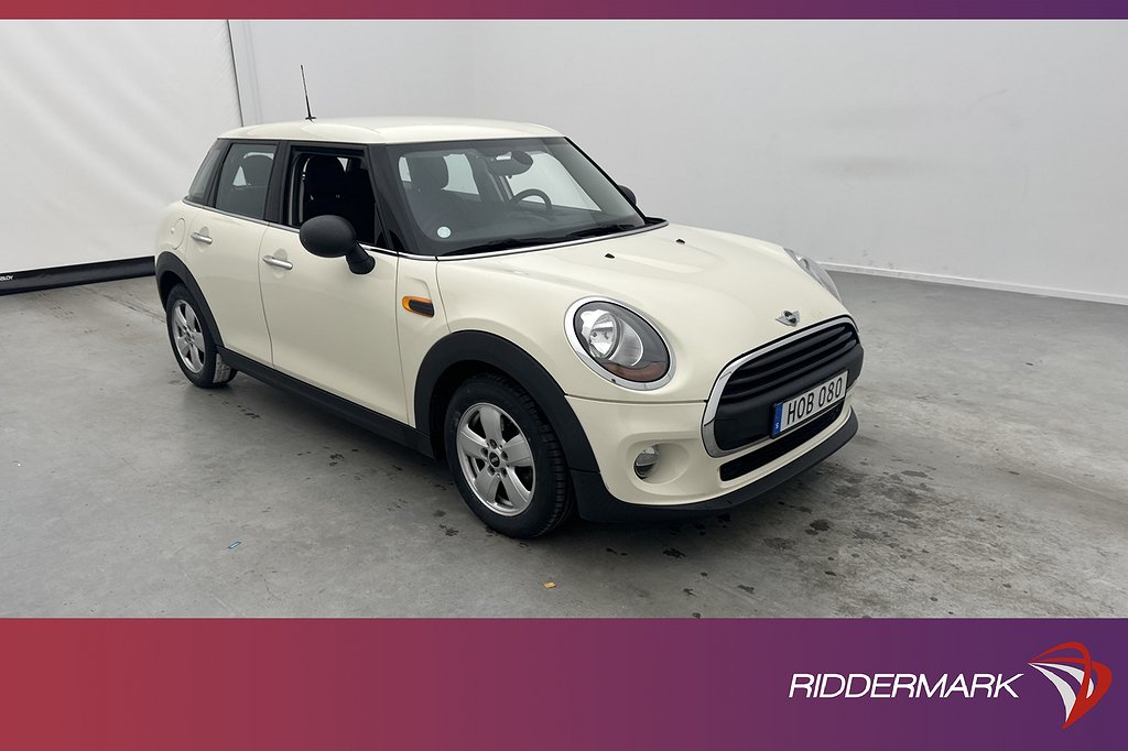 MINI One 5-dörrar 102hk Pepper 382kr Årsskatt 0,48L/Mil