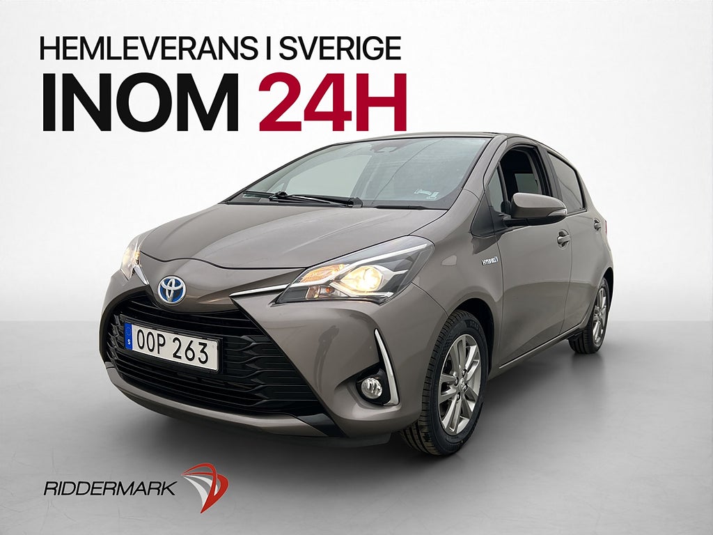 Toyota Yaris Hybrid 101hk Active Kamera Farthållare