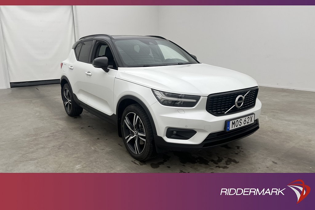 Volvo XC40 D4 AWD R-Design Pano H/K Värm VOC Kamera Drag