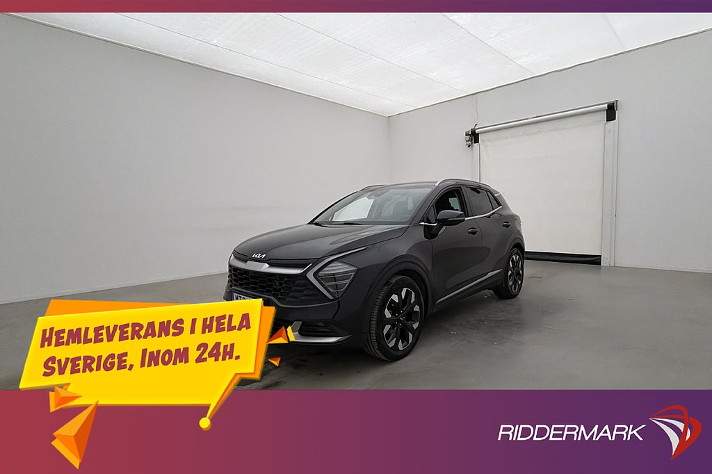 Kia Sportage PHEV AWD 265hk 360° CarPlay Navi Rattvärme