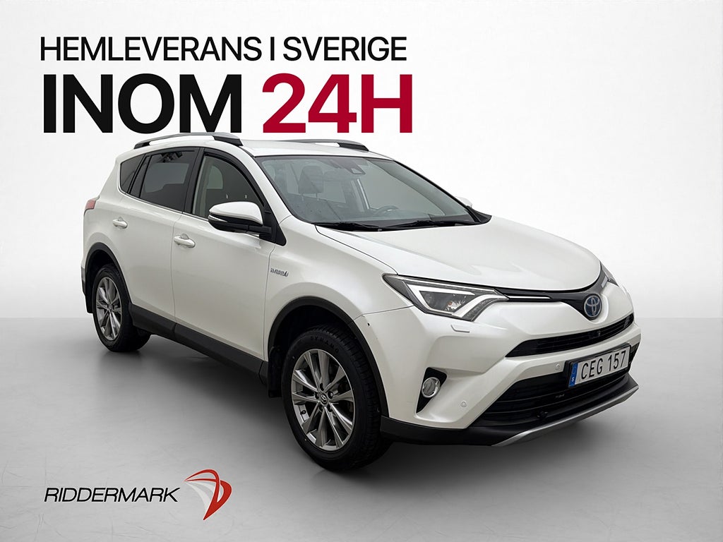 Toyota RAV4 Hybrid 2.5 AWD 197hk Executive Drag Kamera