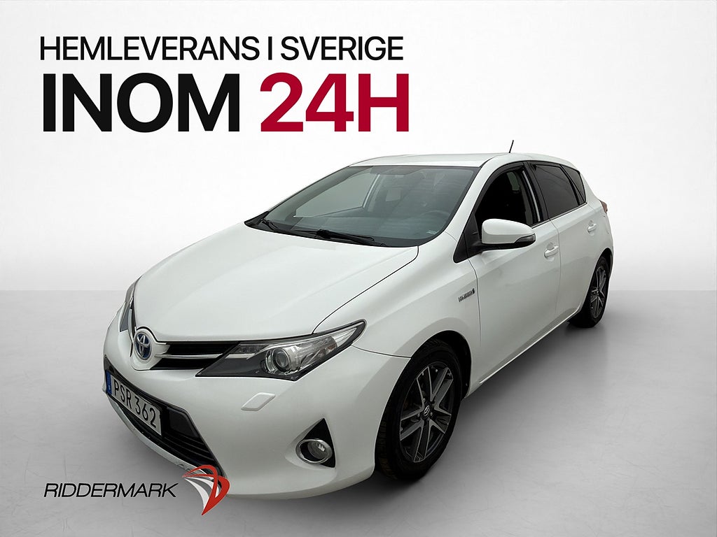 Toyota Auris Hybrid e-CVT 136hk Edition Feel Kamera BT