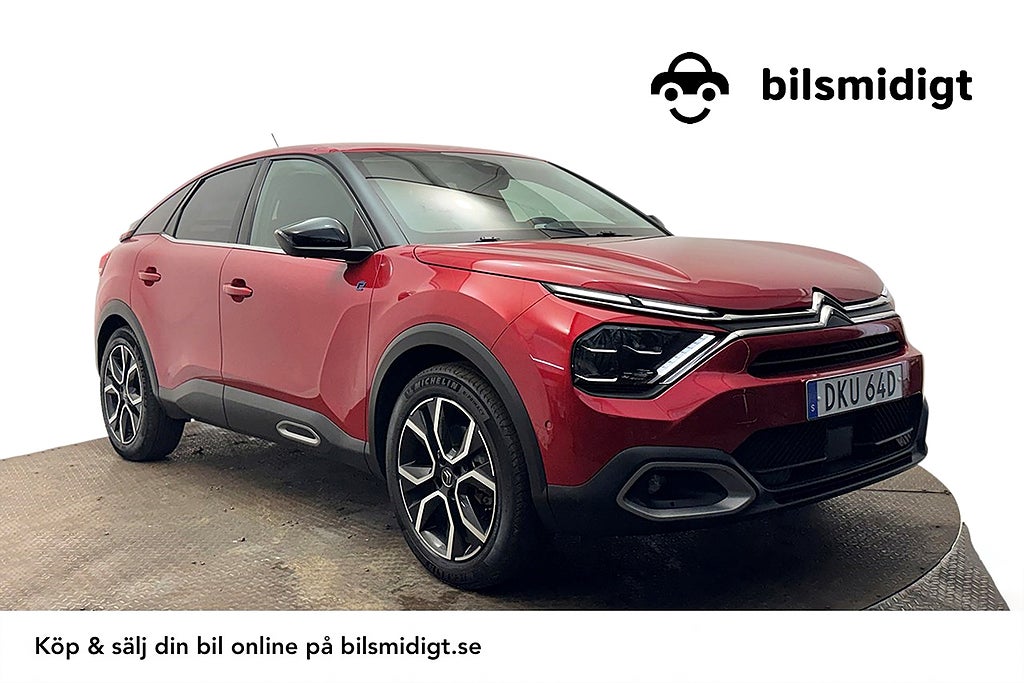 Citroën e-C4 50 kWh HUD Navi Kamera Delläder CCS 136hk