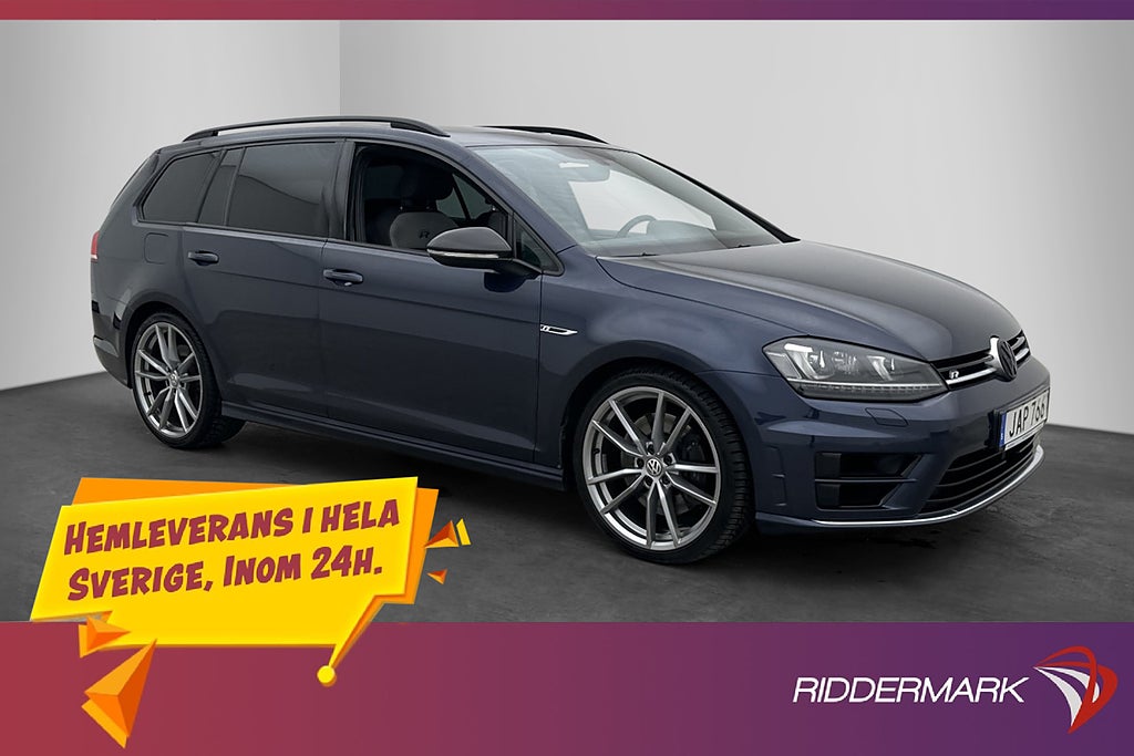 Volkswagen Golf R 4M 300hk Pano Dynaudio CarPlay Sensorer