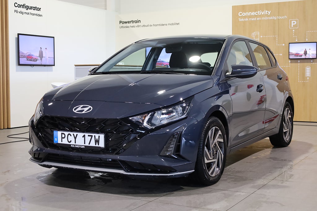 Hyundai i20 1.0 T-GDI DCT Essential Kamera Rattvärme CarPlay 2026