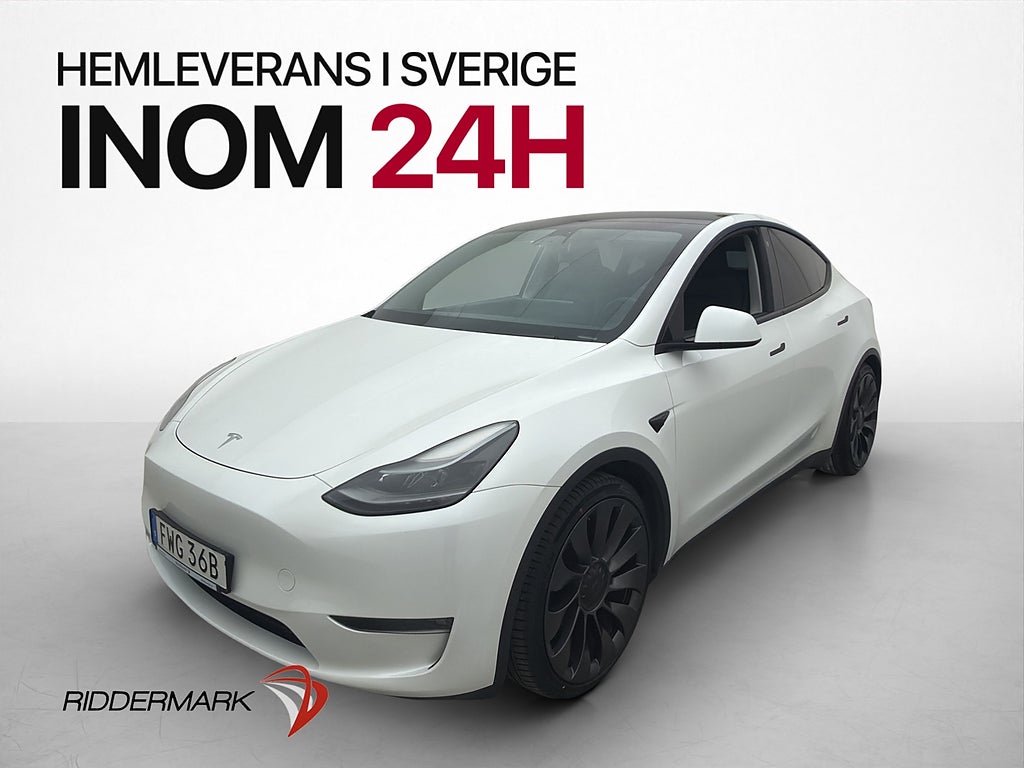 Tesla Model Y Performance AWD Panorama AP Kamera Drag MOMS