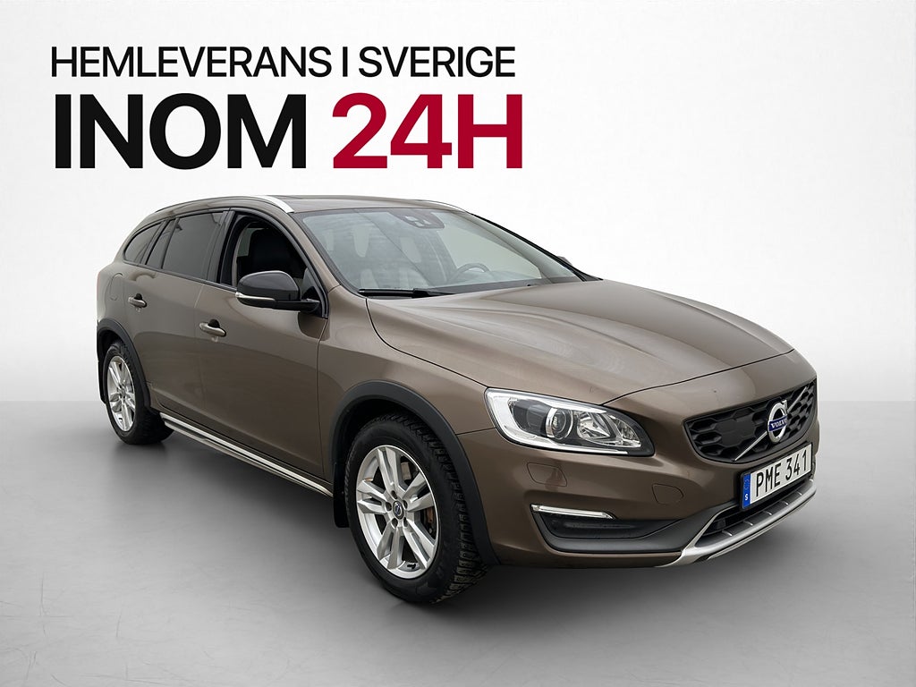 Volvo V60 Cross Country D4 AWD Summum Värmare Skinn T-Lucka