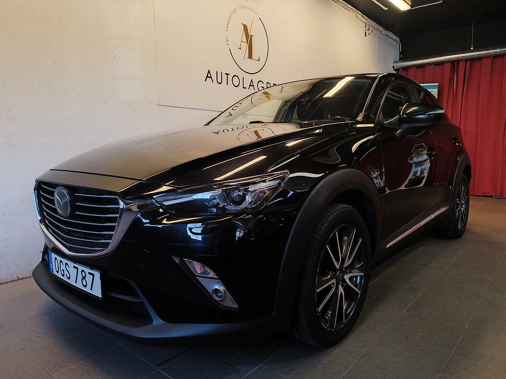 Mazda CX-3 2.0 SKYACTIV-G Optimum 1ägare Nav Bose Drag 120hk