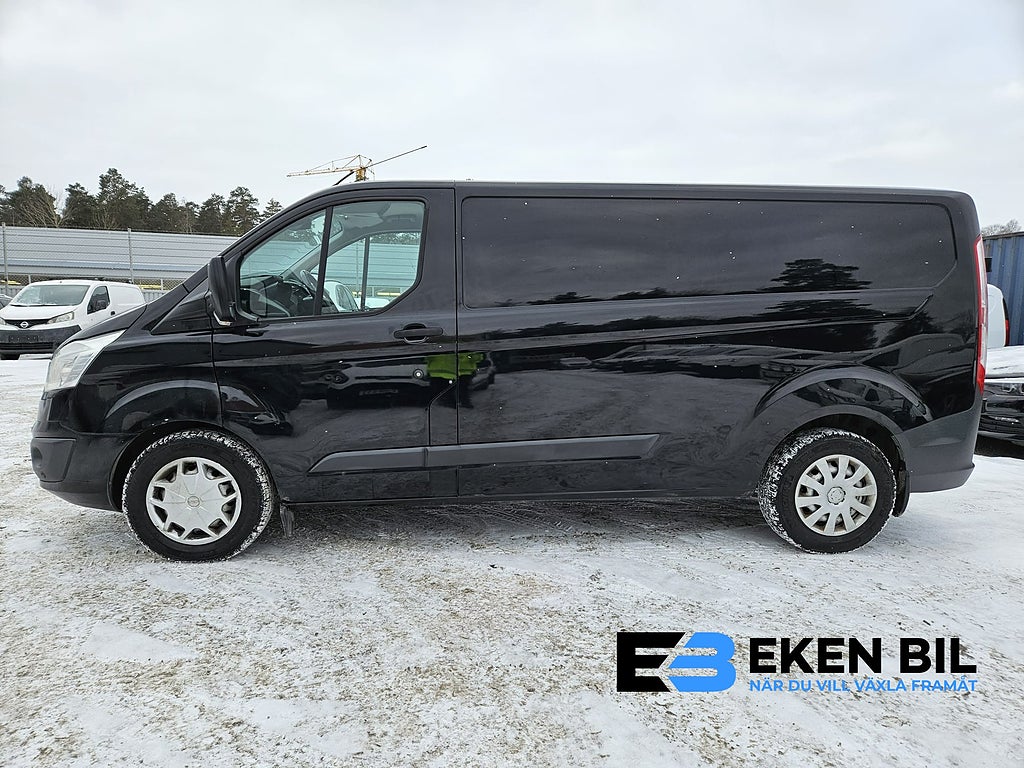 Ford transit Custom 290 2.0 TDCi AUT L2 lång Nyservad Besiktad Drag