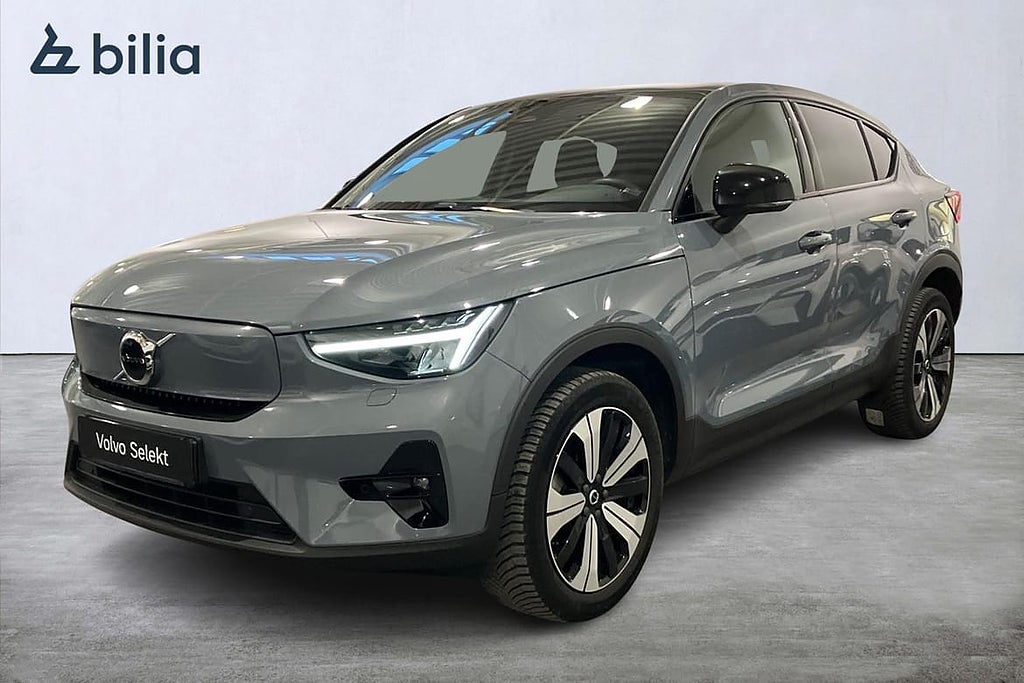 Volvo C40 Recharge Single Motor Plus, Värmepump, Tonade rutor