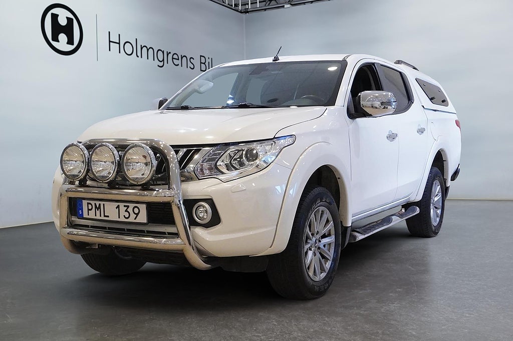 Mitsubishi L200 Dubbelhytt 2.4 4wd-Ii Automatisk, 181hk, LED Ramp, Dragkrok,