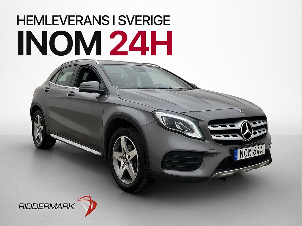 Mercedes-Benz GLA 200 AMG Line Pano Kamera Navi Halvskinn