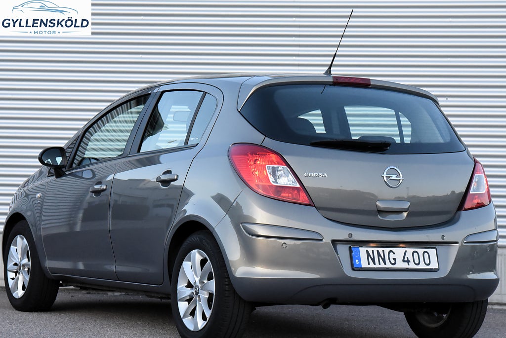 Opel Corsa 5-dörrar 1.4 100hk | 6390 mil Rattvärme P-sensorer AUX 