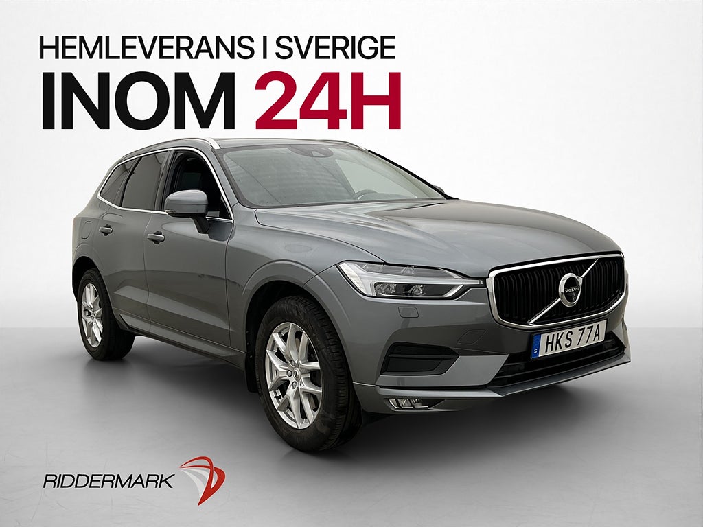 Volvo XC60 D4 190hk Momentum VOC Pano H/K Dragkrok Skinn
