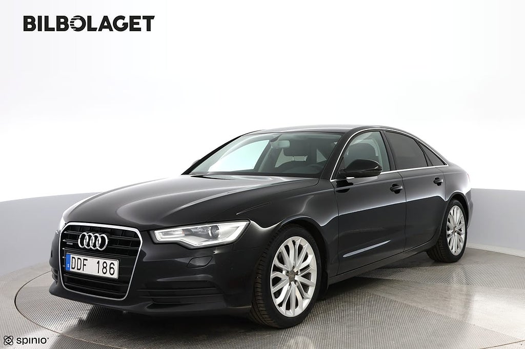 Audi A6 Sedan 3,0 TDI Quattro 204 hk/Parkeringssensorer/Farthållare/Blue