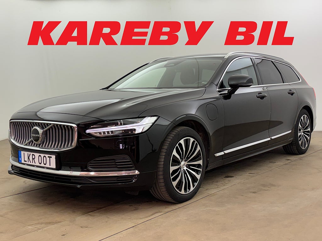 Volvo V90 Recharge T6 AWD Core Bright 350hk Läder Kamera Drag