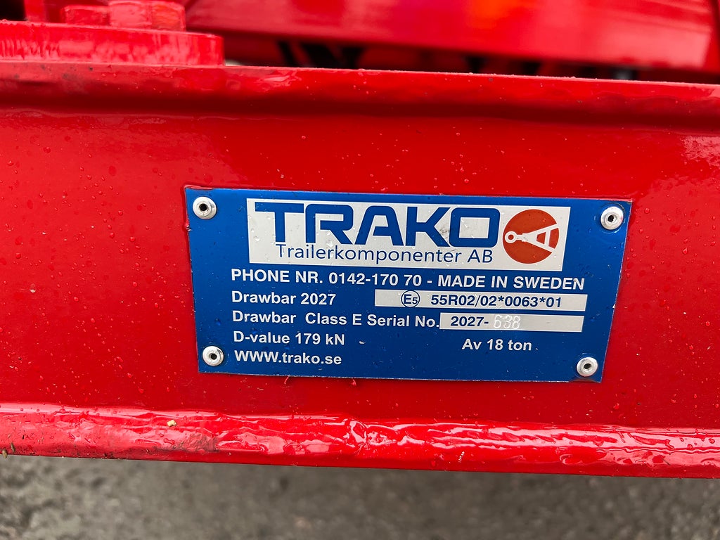 Övriga Bilcenter's 4 Axlade lastväxlarvagn med glider